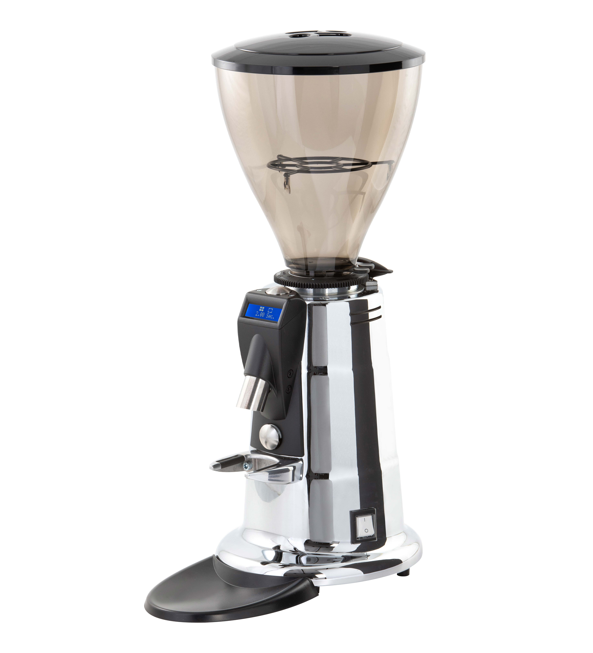 Macap MXD C83 ETL Chrome Digital Doserless Grinder Stepless 110 / 60hz